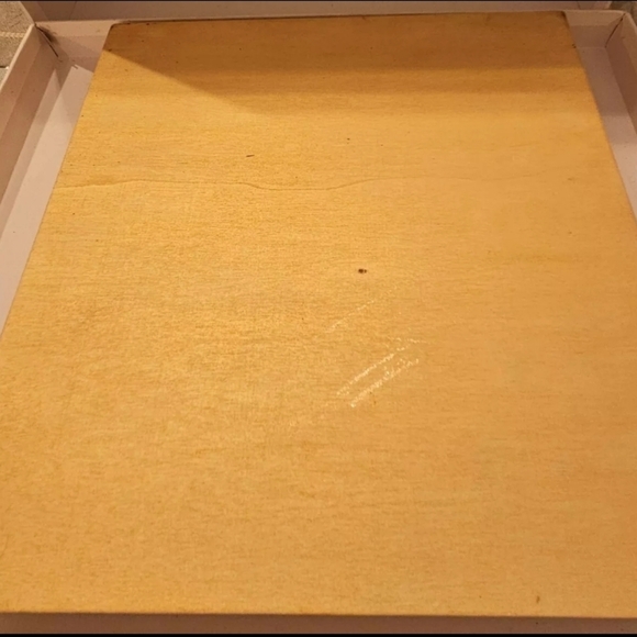 Gold wooden board game X O also used for decorative purposes - Picture 6 of 6